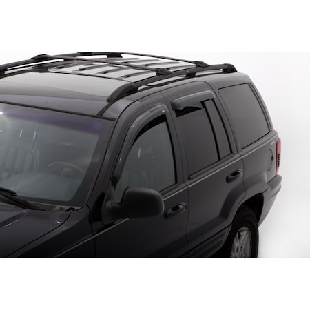 AUTO VENTSHADE 99-04 GRAND CHEROKEE 4PC ORIGINAL VENTVISOR-SMOKE 94650